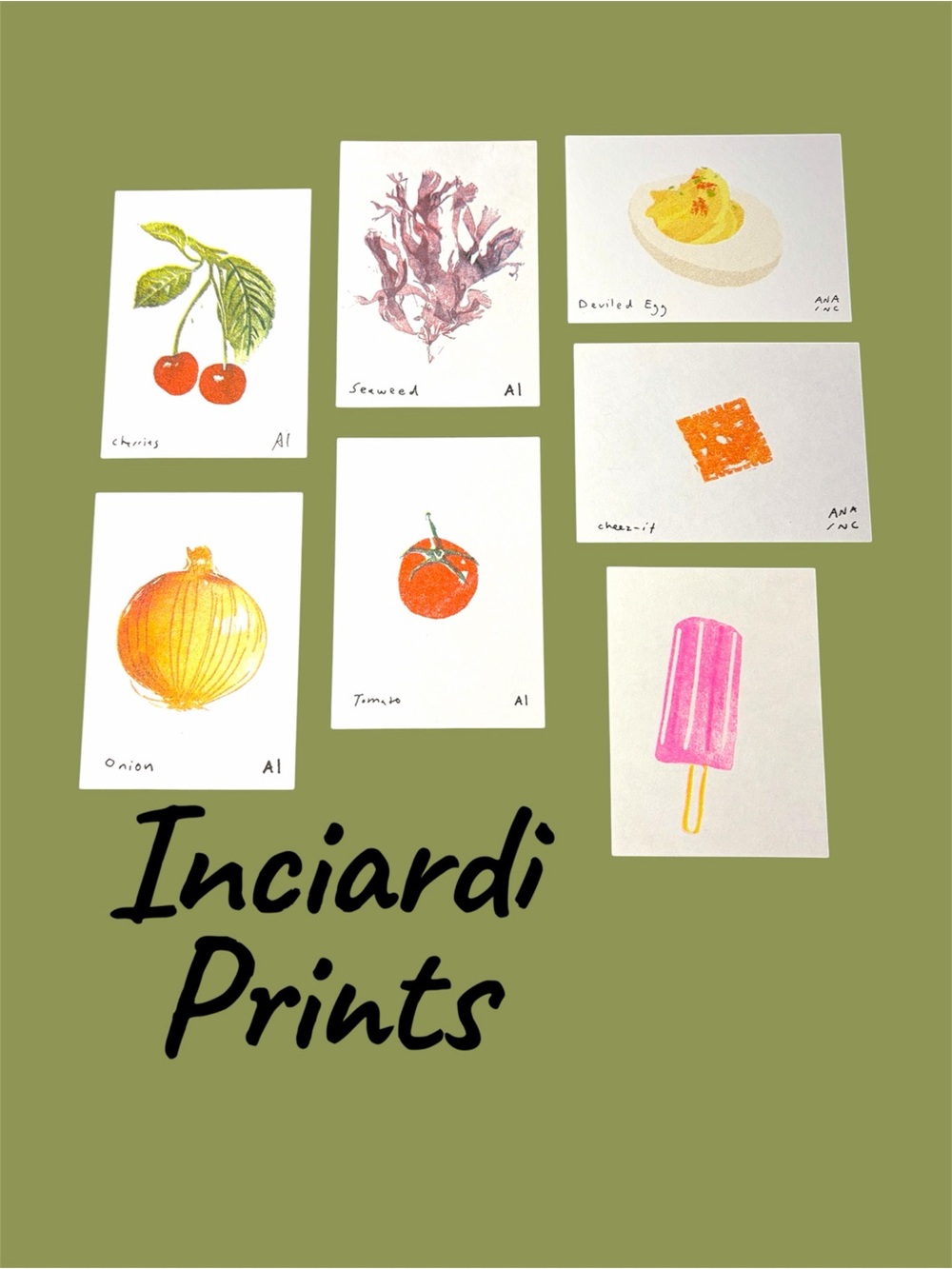 INCIARDI PRINTS 🍒